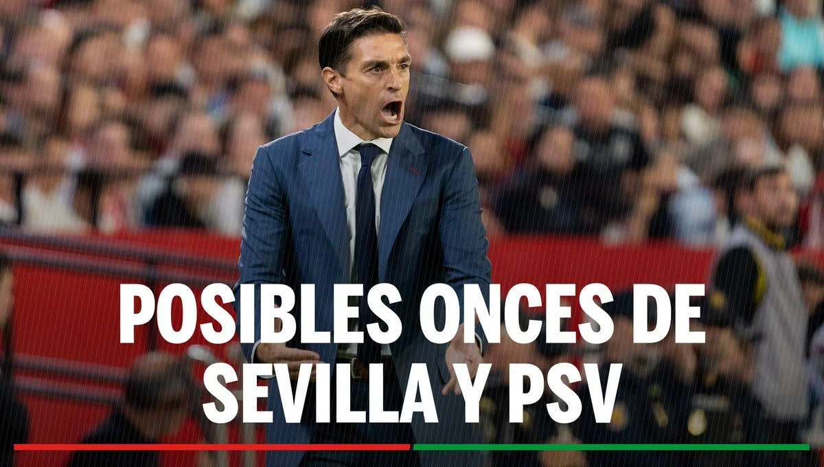 Sevilla – PSV Eindhoven: Posible clasificación para Sevilla y PSV en el día 5 del Grupo B de la Liga de Campeones