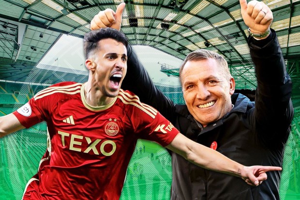 Done deal: Celtic sign Aberdeen striker Bojan Miovski ahead of Old Firm rivals Rangers