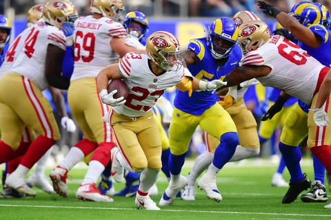 Rams vs. 49ers: McCaffrey OUT