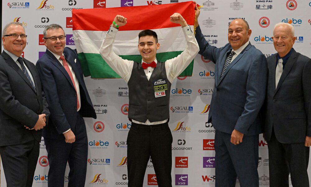 Exclusive today;Bulcs Révész Makes History: The Rise of Hungary’s Snooker Prodigy