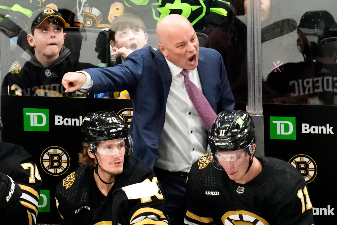 Shocking Shakeup: Boston Bruins Coach Jim Montgomery Fired Due to…