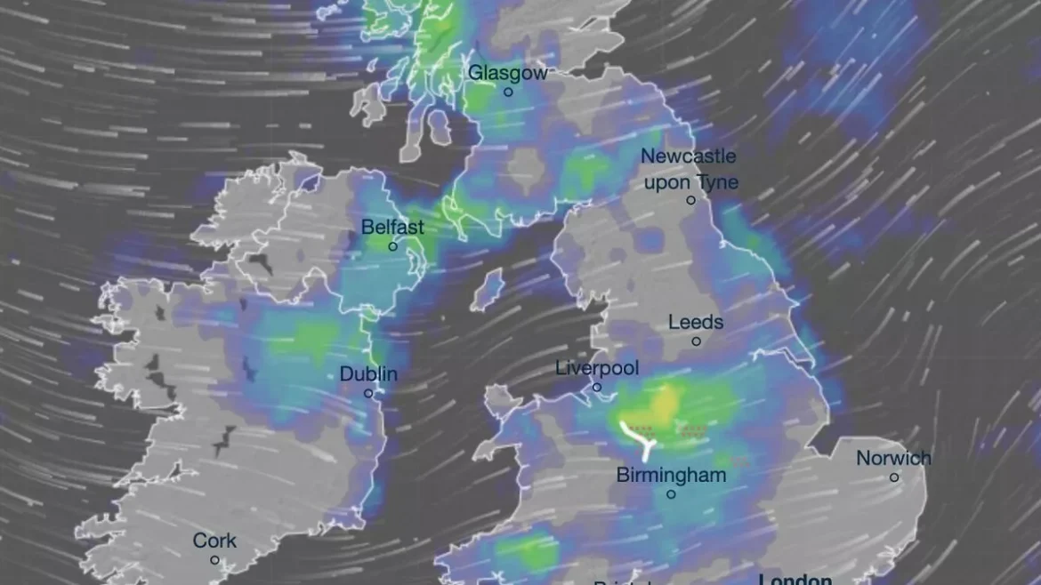 “Urgent Warning: Britain Braces for Mega Storm with 18mm Rain as Maps Reveal Massive Deluge”