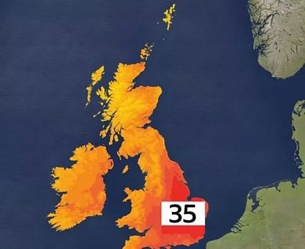 Scorching: UK Records Hottest Day of the Year as Temperatures Soar to 34.8°C