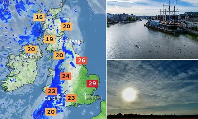 UK weather: Britain braces for more sunshine and highs of 29C after hottest day in nearly two years