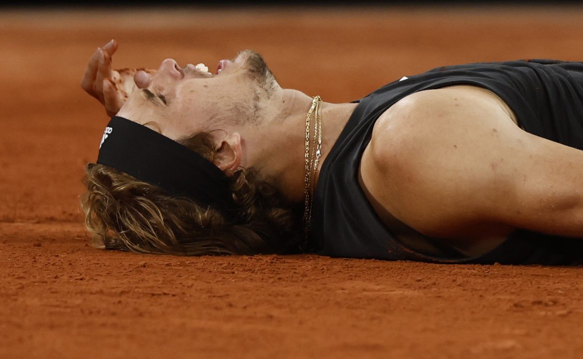 Crushing: Zverev’s Grand Slam Dream in Paris Ends in Pain and Tears