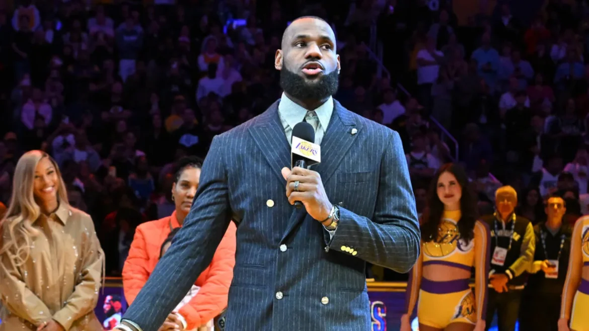 UNFORGETTABLE: LeBron James Delivers an Emotional Speech About Michael Jordan