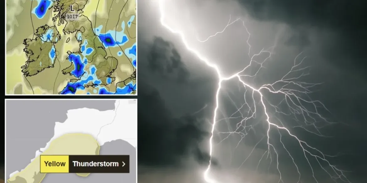 Urgent Alert: Met Office Issues Severe Thunderstorm Warning as Weather Takes a Dramatic Turn for the Worse