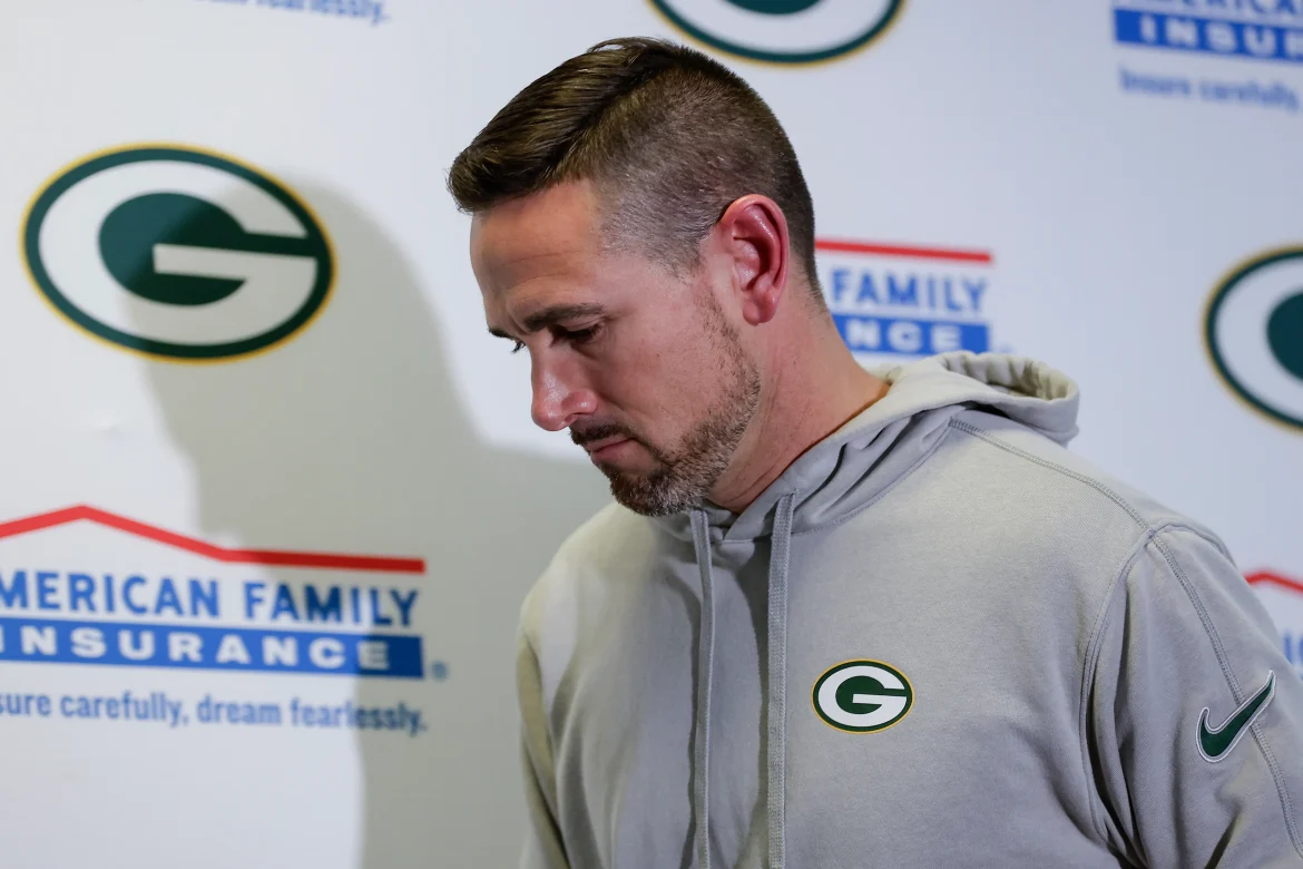 Shocking Exit! Green Bay Packers Head Coach Matt LaFleur Asked to Leave Amid Team Struggles