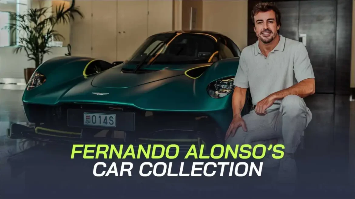 Impresionante Colección de Autos de Fernando Alonso: Un Diseño de $3.5 Millones de Adrian Newey Entre sus Asombrosos Vehículos