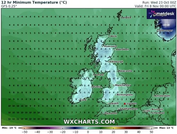 UK Weather Alert: Snow to Hit Three Major Cities as Temperatures Plummet Below 0°C