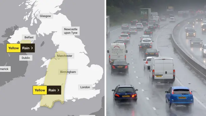 Heavy Rain Alert: Met Office Issues Yellow Warnings as UK Braces for 50-80 mm Downpours