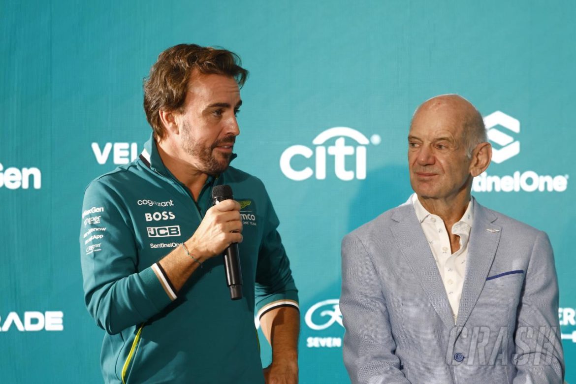 ¡Impactante Revelación! Fernando Alonso Contacta a Adrian Newey para Proponer un Movimiento a Aston Martin F1