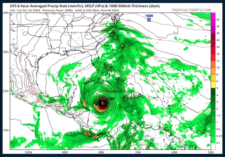 Halloween Weather Whisper: Tracking Low Pressure Systems in the Caribbean