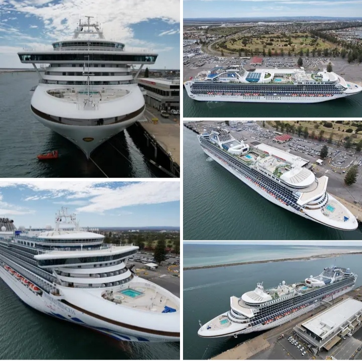 Diamond Princess Docks in Adelaide: A Sparkling Start to the Cruise Season!