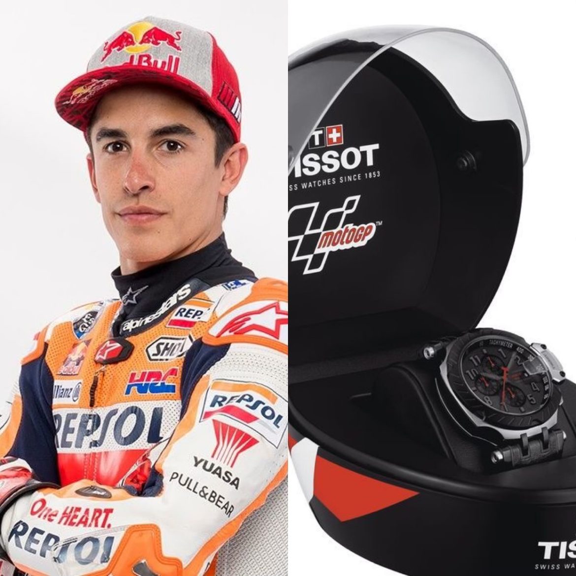 Últimas noticias: Tissot presenta sus planes de diseñar relojes de edición especial para las victorias de Marc Márquez en 2025_