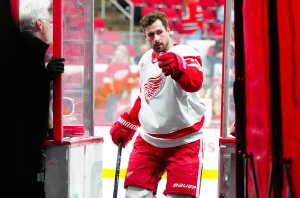 NHL: Detroit Red Wings at Carolina Hurricanes