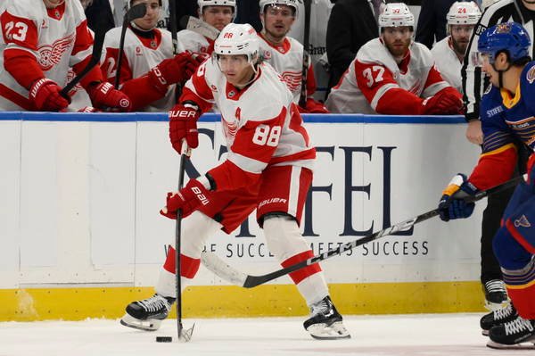 NHL: Detroit Red Wings at St. Louis Blues